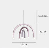Pendelleuchte fürs Kinderzimmer im skandinavischen Stil Macaron Design