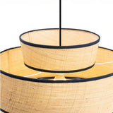 Pendelleuchte aus Stoff im japanischen Stil für Esszimmer