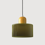 Pendelleuchte im nordischen Morandi-Stil aus Glas für das Esszimmer