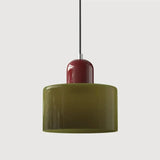 Pendelleuchte im nordischen Morandi-Stil aus Glas für das Esszimmer