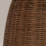 Rattan Hängelampe im Boho-Stil für Esszimmer