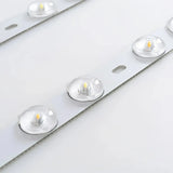 Runde LED-Deckenleuchte im skandinavischen Stil