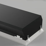 Flache rechteckige LED-Deckenleuchte mit Sonnenlicht-Optik