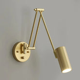 Schwenkbare Wand Leselampe dimmbar, modernes Design für das Schlafzimmer