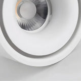 Schwenkbarer Aufbaustrahler im modernen Design für das Wohnzimmer