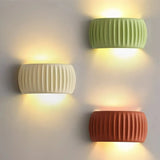Skandinavische Morandi Wandleuchte LED für Schlafzimmer, Kürbis