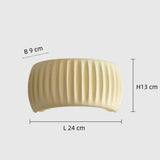 Skandinavische Morandi Wandleuchte LED für Schlafzimmer, Kürbis