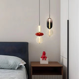 Skandinavische Pendelleuchte aus Glas fürs Schlafzimmer