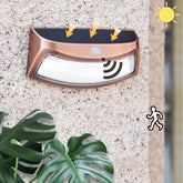 Solar-Außenwandleuchte IP65 für Garten und Terrasse