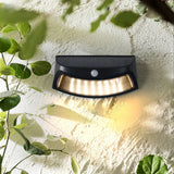 Solar-Außenwandleuchte IP65 für Garten und Terrasse