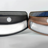 Solar-Außenwandleuchte IP65 für Garten und Terrasse