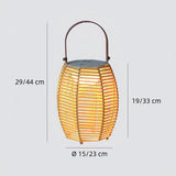 Solar-Gartenlaterne LED tragbar IP65