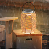 Solar-Gartenlaterne LED tragbar IP65