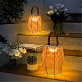 Solar-Gartenlaterne LED tragbar IP65