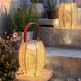 Solar-Gartenlaterne LED tragbar IP65