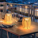 Solar-Gartenlaterne LED tragbar IP65