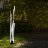 Solar-Gartenleuchte im Schilf-Design, IP65