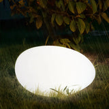 Solar-Gartenleuchte in Steinoptik mit RGB-Farbwechsel