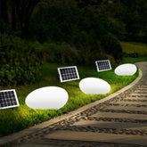 Solar-Gartenleuchte in Steinoptik mit RGB-Farbwechsel