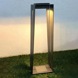 Moderne Gartenlaterne Solar aus Metall mit IP65