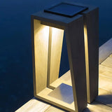Moderne Gartenlaterne Solar aus Metall mit IP65