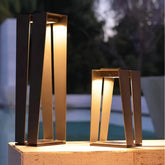 Moderne Gartenlaterne Solar aus Metall mit IP65