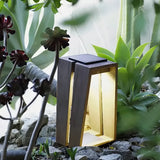 Moderne Gartenlaterne Solar aus Metall mit IP65