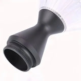 Solar-Sockelleuchte für den Außenbereich, Schwarz, IP65