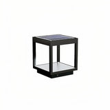 Solar-Terrassenlaterne eckig IP65 für Garten