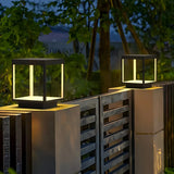 Solar-Terrassenlaterne eckig IP65 für Garten