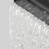Solar Aussenwandleuchte LED für den Außenbereich, Modernes Design