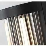 Solar Außenwandleuchte aus Glas für Terrasse und Veranda, IP65