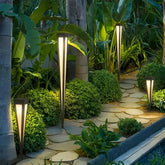 Solar Erdspießleuchten für den Garten – Schwarz, IP65