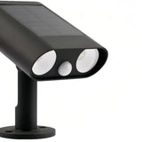 Solar LED-Außenstrahler mit Bewegungsmelder für Garten und Hof