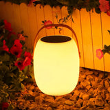Tragbare LED-Solarleuchte für den Außenbereich