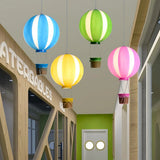 Verspielte Deckenlampe mit Heißluftballon für das Kinderzimmer