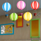 Verspielte Deckenlampe mit Heißluftballon für das Kinderzimmer