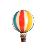 Verspielte Deckenlampe mit Heißluftballon für das Kinderzimmer