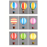 Verspielte Deckenlampe mit Heißluftballon für das Kinderzimmer