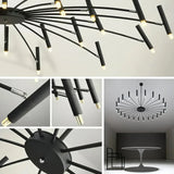 Dimmbarer LED Kronleuchter mit Fernbedienung