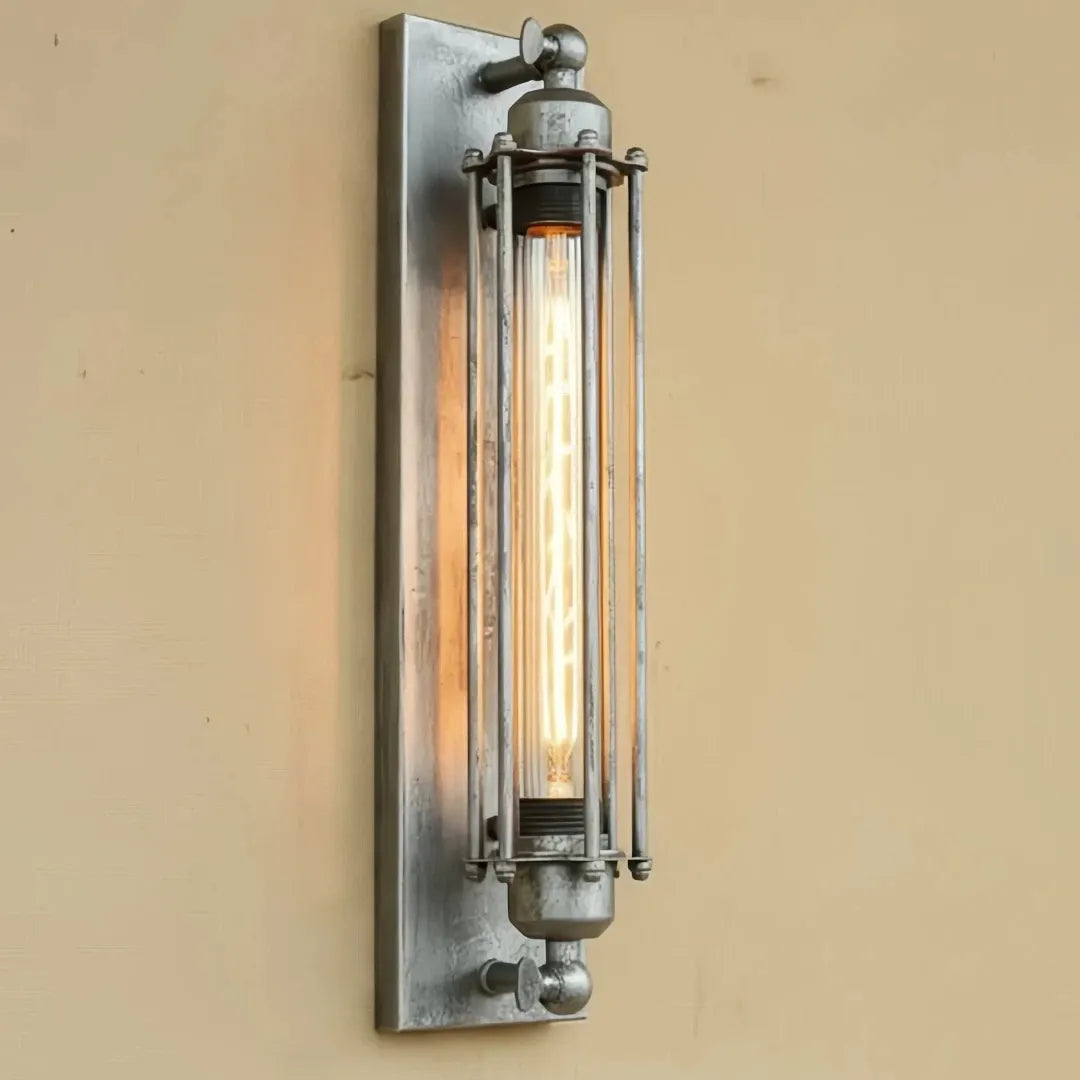 Wandleuchte IP44 für Bad im Vintage Stil