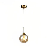 Moderne Glas Pendelleuchte in Kugelform für Esszimmer & Esstisch