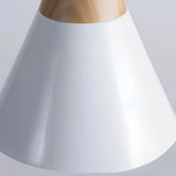 Nordic Pendelleuchte aus Metall und Holz für Esszimmer