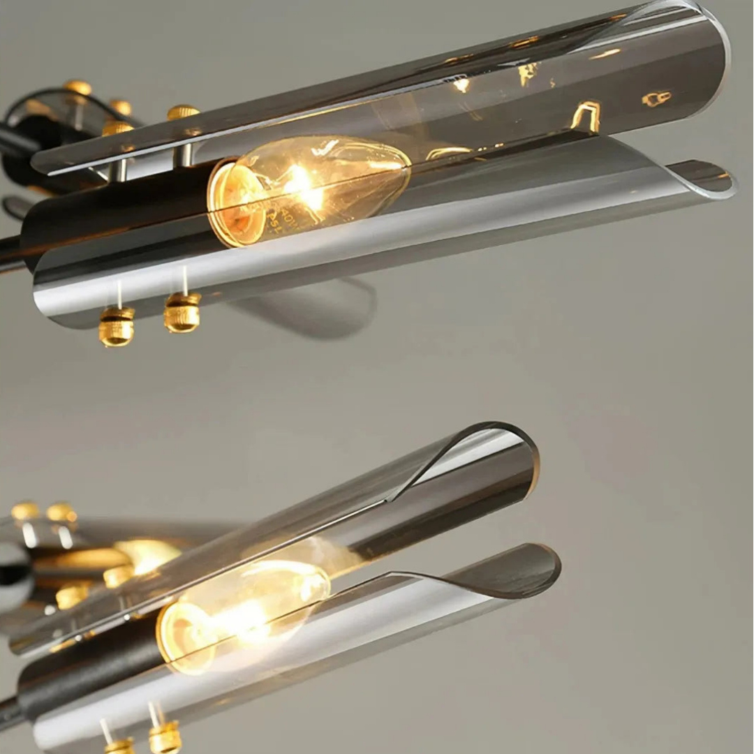 Deckenhalterung des Sputnik-Kronleuchters aus Metall