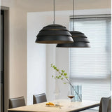 Moderne Metall Pendelleuchte im Halbkugel Design für Esszimmer