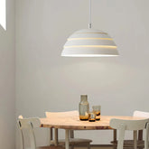 Moderne Metall Pendelleuchte im Halbkugel Design für Esszimmer