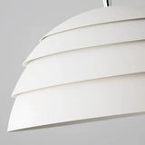 Moderne Metall Pendelleuchte im Halbkugel Design für Esszimmer
