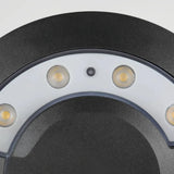 Detailansicht der LED-Lichtquelle der Außenwandleuchte