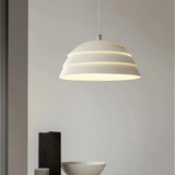 Moderne Metall Pendelleuchte im Halbkugel Design für Esszimmer