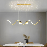 Moderne Pendelleuchte für das Esszimmer im Stern-Design